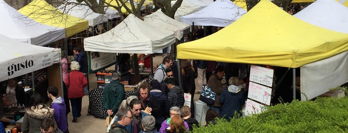 Stockbridge Market is one of {Edinburgh weekend).