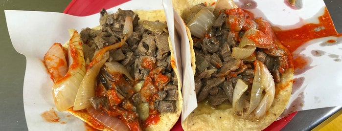 Tacos de Hígado is one of fav.