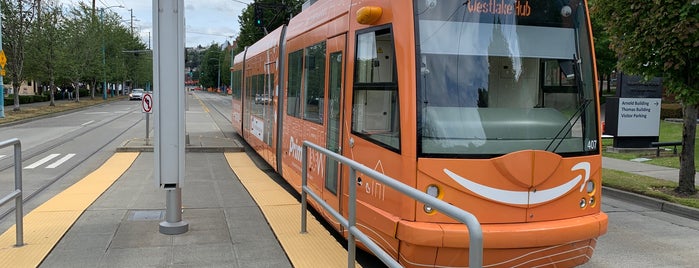 Seattle Streetcar - Fairview & Campus Drive is one of Commute.