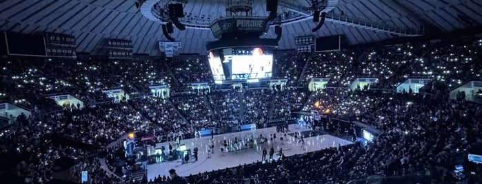 Mackey Arena (MACK) is one of NCAA Division I Basketball Arenas/Venues.