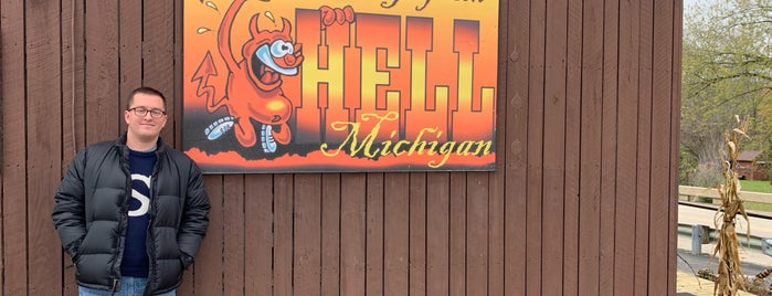 Hell, MI is one of Weird name places.