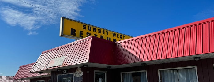 Sunset West Restaurant is one of favourites.