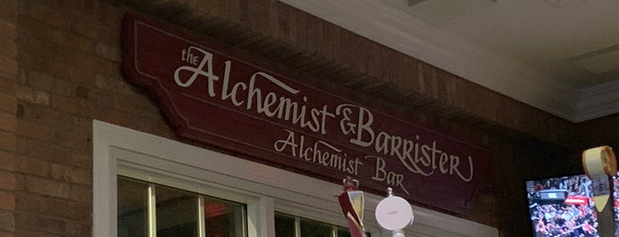The Alchemist & Barrister is one of New Jersey Eats.
