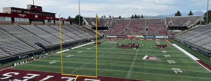 Washington-Grizzly Stadium is one of College Football Stadiums.