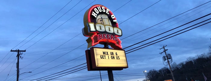 House Of 1000 Beers is one of Bars.