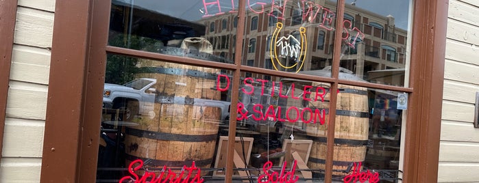 High West Distillery & Saloon is one of Lugares favoritos de Todd.