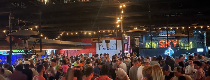 SkyBar Café is one of Barstool Best College Bars 2021.