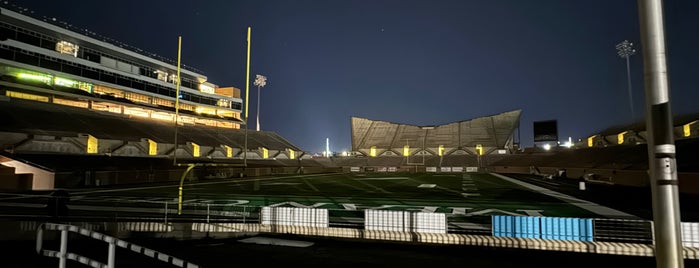 Apogee Stadium is one of Divide and conquer.