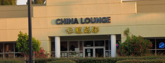 China Lounge is one of Napa.