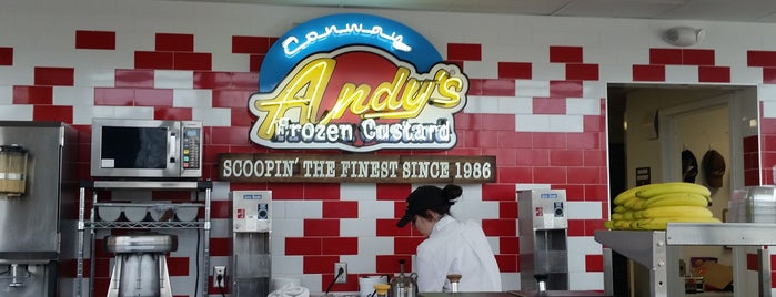 Andy's Frozen Custard is one of 2021 Roadtrip.
