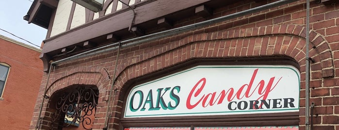 Oaks Candy Corner is one of Want To Try.
