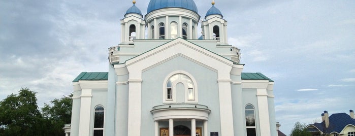 Свято-Николаевский храм is one of Tempat yang Disukai Roman.