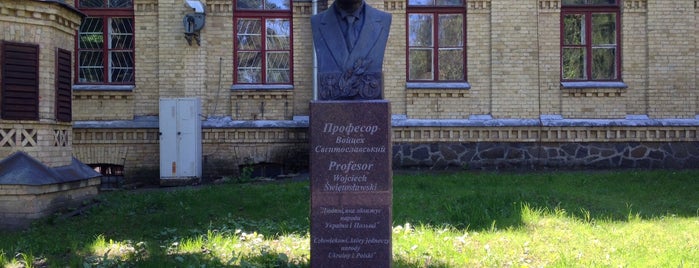 Пам'ятник Войцеху Свєнтославському is one of Памятники Киева / Statues of Kiev.