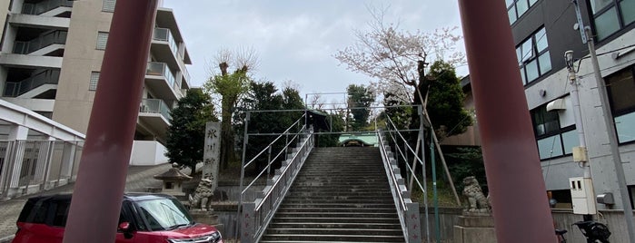 白金 氷川神社 is one of 東京23区(東部除く)の行ってみたい神社.