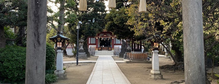 薭田神社 is one of 東京都大田区の神社.