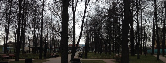 Сквер им. Жукова is one of [VISITED] Парки и скверы Минска.