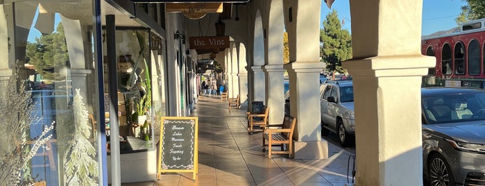 Downtown Ojai is one of No Man's Land Path.