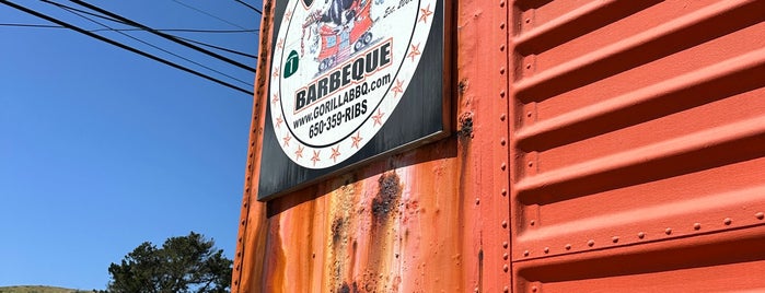 Gorilla Barbecue is one of SFO.