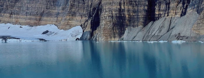 Grinnell Glacier is one of Glacier National Park.