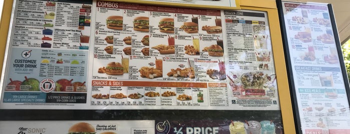 Sonic Drive-In is one of NJ list.