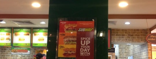 Subway is one of HSBC's Best Eateries.