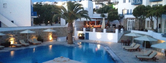 Poseidon Hotel & Suites is one of Mykonos Hotels.