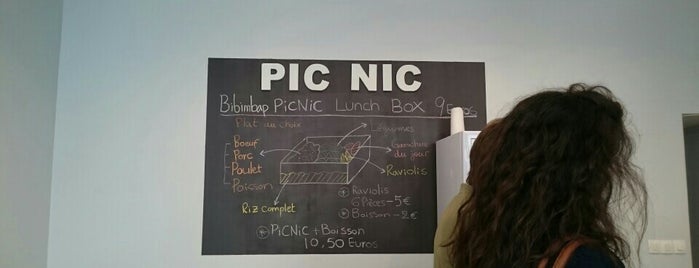 pic / nic is one of Challenger Deep food options.