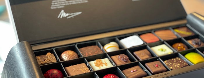 Chocolatier M is one of Belgium / kust.
