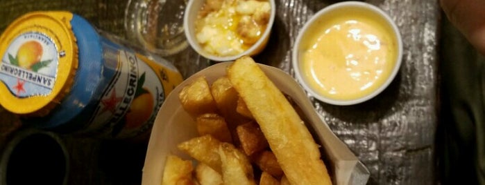 Pommes Frites is one of The 15 Best Places for French Fries in Greenwich Village, New York.