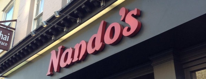 Nando's is one of Sandro : понравившиеся места.