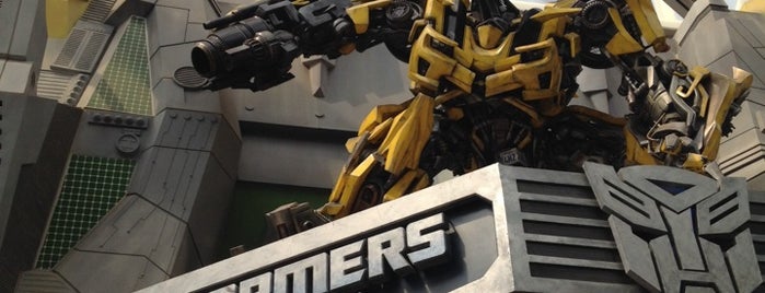 Transformers The Ride: The Ultimate 3D Battle is one of THRILL SEEKERS.