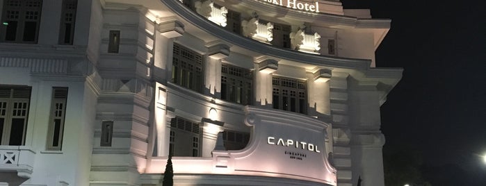 The Capitol Kempinski Hotel is one of singapore list.