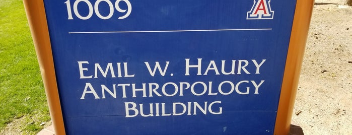 Emil W. Haury Building is one of My Places.