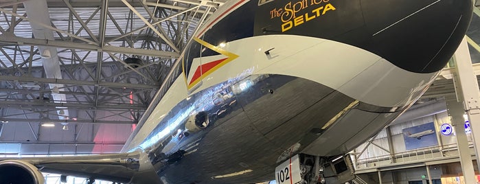 Delta Flight Museum is one of To Clean Up.