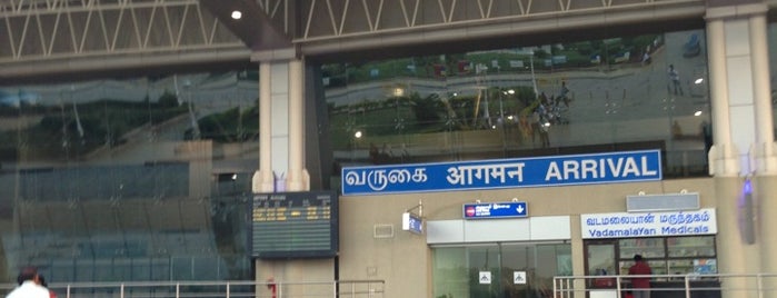 Madurai Airport (IXM) is one of Tempat yang Disimpan JRA.