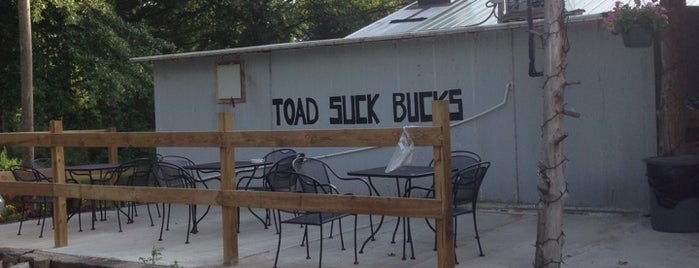 Toad Suck Bucks is one of สถานที่ที่ Anthony ถูกใจ.