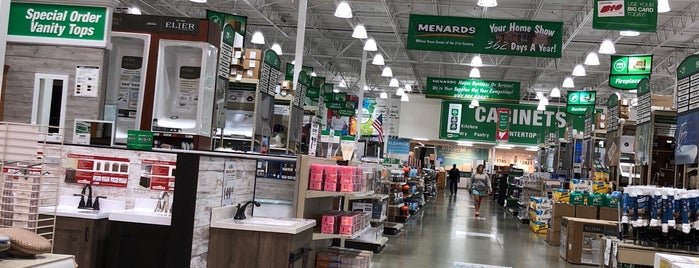 Menards is one of shopping.