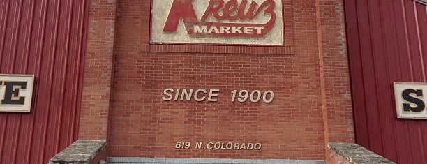 Kreuz Market is one of Austin.