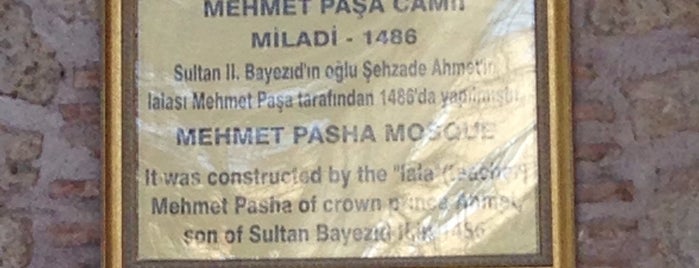 Mehmed Paşa Camii Habib Ömeri Karamani Hz is one of Amasya.