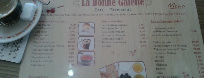 La Bonne Galette is one of cafés favoris.