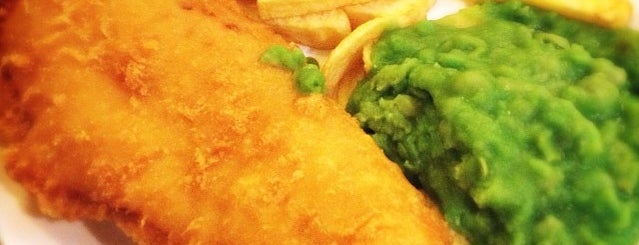 The Dining Plaice is one of London food.