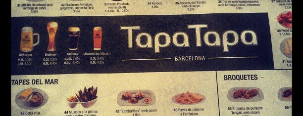 Tapa Tapa is one of Barcelona.