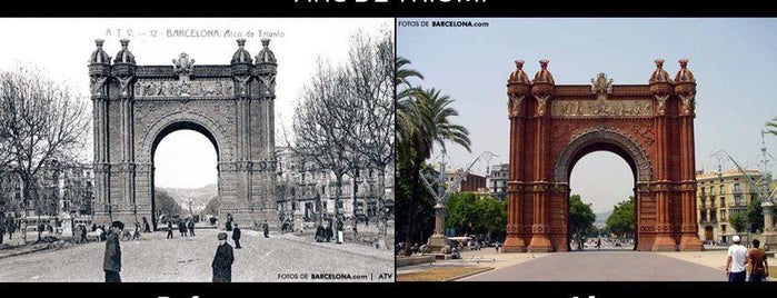 Триумфальная арка is one of Куда отвести друзей в Барселоне.