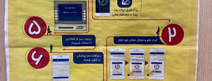 Saderat Bank | بانک صادرات - شعبه نبش منصور is one of BBM 2.