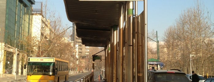 Abshar BRT Stop | ايستگاه بی‌آرتی آبشار is one of My Favorite Places in Tehran 1.