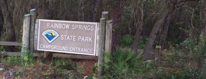 Rainbow Spring State Park is one of Lugares favoritos de Paul.