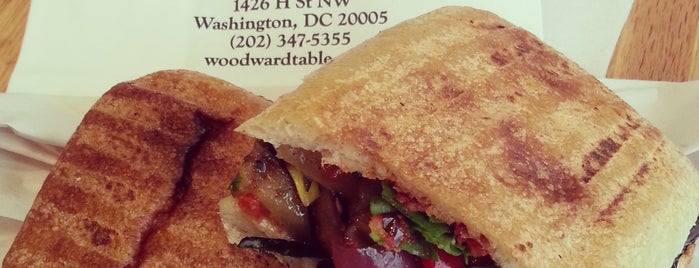 Woodward Table is one of Must-visit Sandwich Places in Washington.