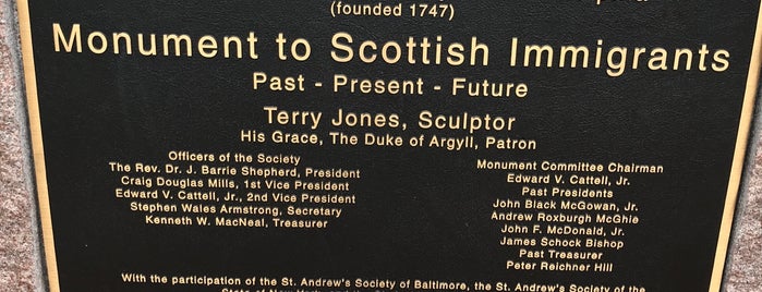 Monument To The Scottish Immigrants is one of Lieux sauvegardés par Kimmie.