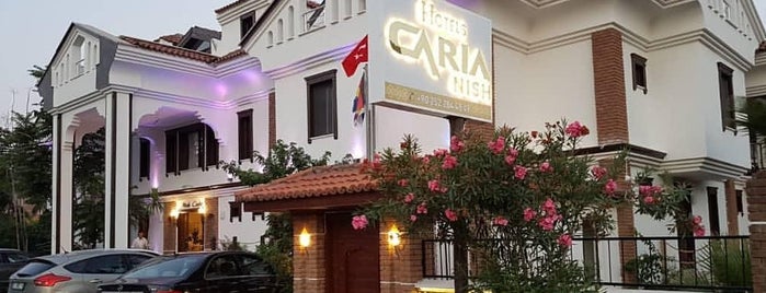Nish Caria Boutıgue hotel is one of สถานที่ที่ 🇹🇷K🖐🏽Ⓜ️🅰️💪 ถูกใจ.