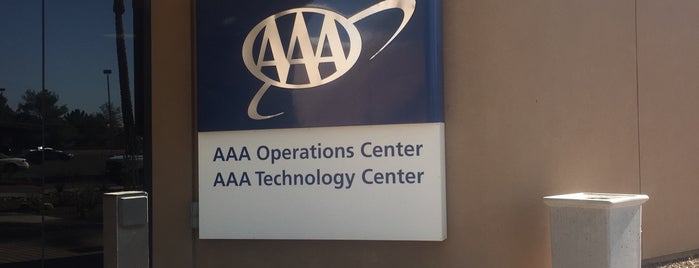 AAA Glendale Operations Center is one of Places.